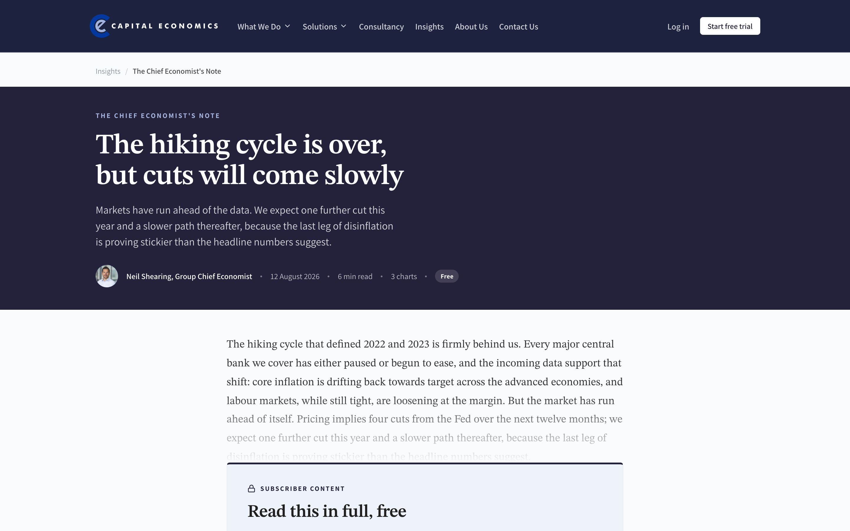 Preview of the Gated Article page