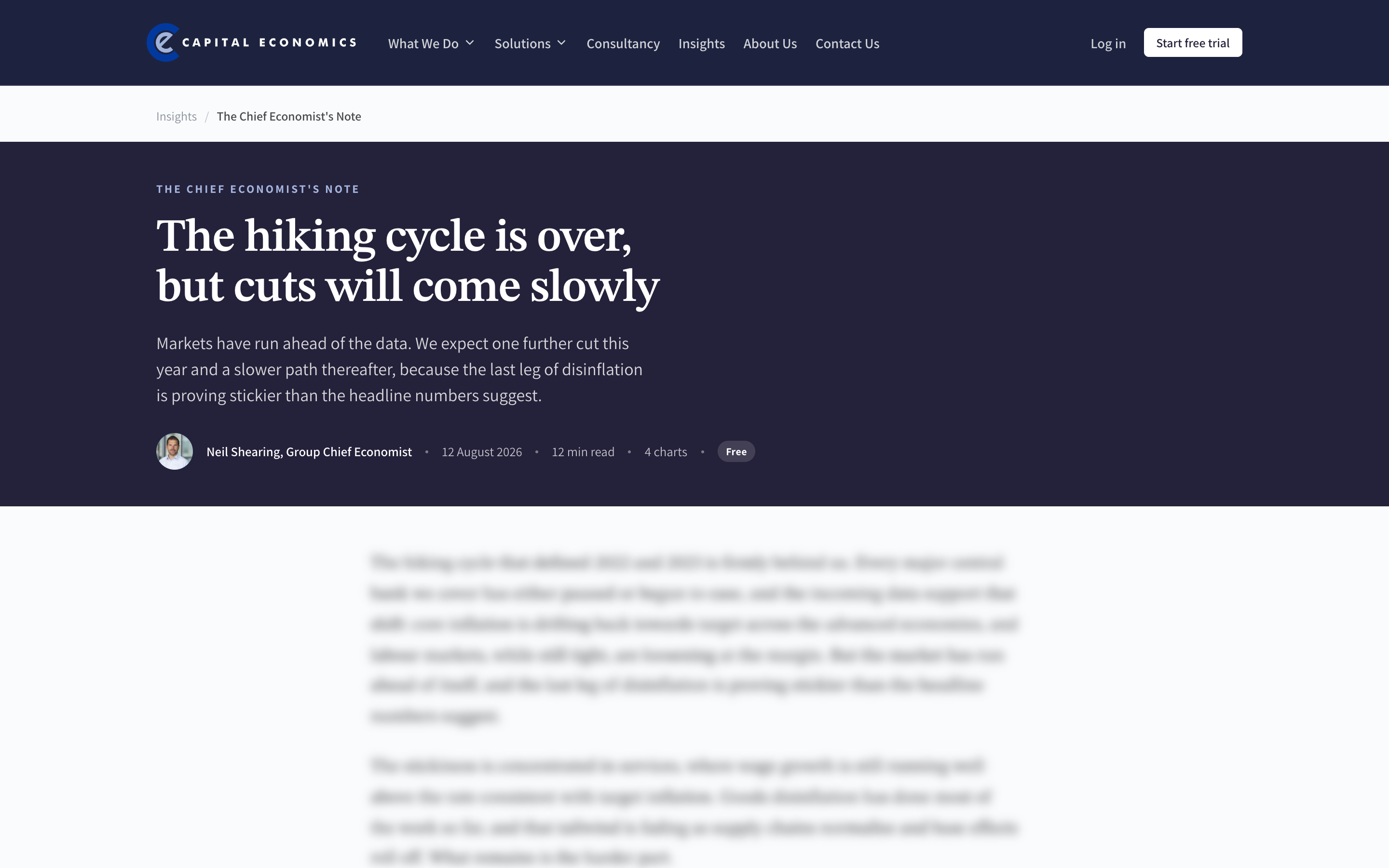 Preview of the Trial Article — No Credits page